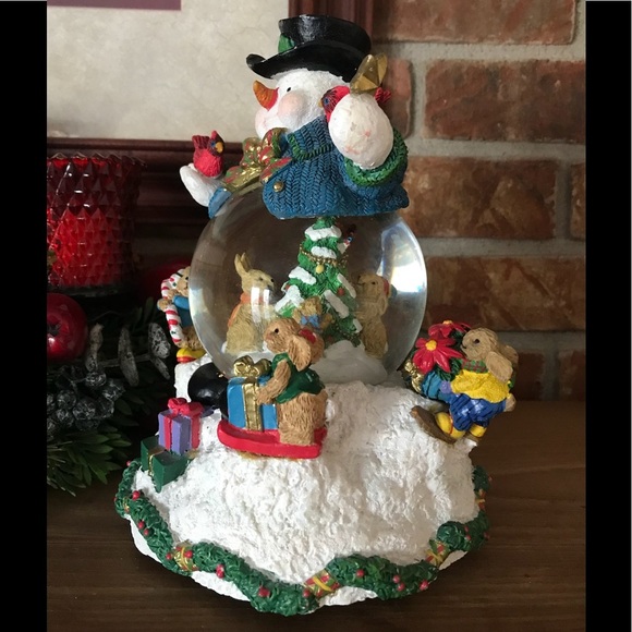 Rare Vintage Frosty The Snowman Musical Water globe - Picture 3 of 10